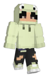 Front of katsphobic's skin