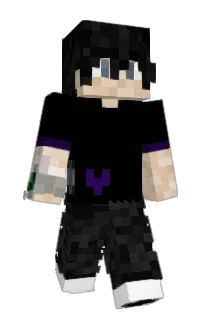 Front of Rovbe's skin