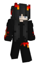 DaddyOnichan's Minecraft skin wearing the Migrator cape