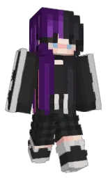 mine shaft and scarlet gum Minecraft skin — Slim model — first worn by Bethy01