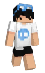 manhattan and white Minecraft skin — Slim model — first worn by DreeiPNG