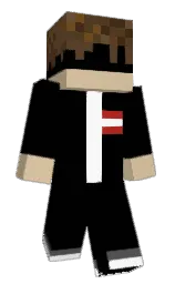 black and pavlova Minecraft skin — Slim model