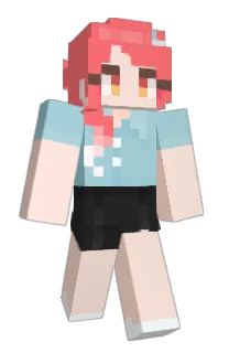 Front of MilkApple's skin