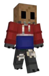 Front of Jscuit's skin