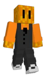 Kaschiwa's Minecraft skin wearing the Hero cape