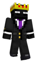 cod gray and black Minecraft skin — Classic model — first worn by t5xx