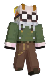 Front of oflea's skin