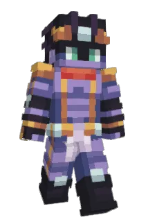 2m98 Minecraft avatar full body