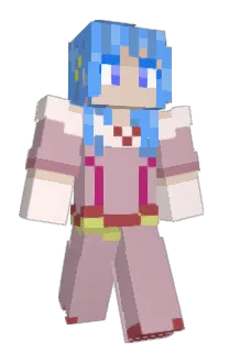 Front of QueenFiera's skin