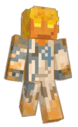 ezurnomal's Minecraft skin wearing the Pan cape