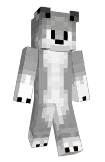 Front of 0fei's skin