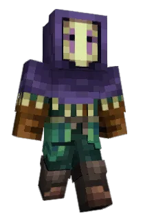 Front of Hextorian's skin