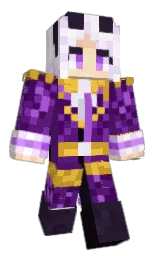 honey flower and cinder Minecraft skin — Classic model — first worn by Yujukii_