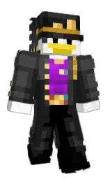 leeelf's Minecraft skin wearing the Migrator cape