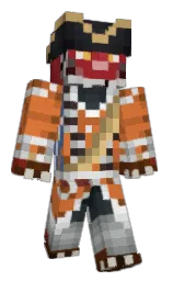 Muffin_Sabercat's Minecraft skin wearing the Migrator cape