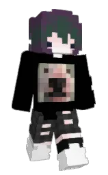 Slim Minecraft skin