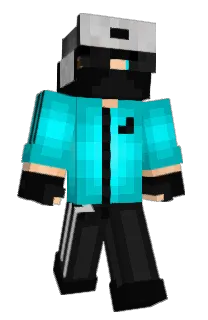 AquaMiku's Minecraft skin