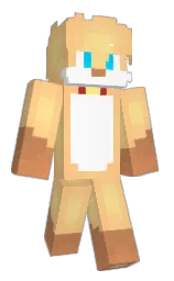 copperfield and antique brass Minecraft skin — Classic model — first worn by itsKndy