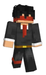 mine shaft and cod gray Minecraft skin — Classic model — first worn by Exel2