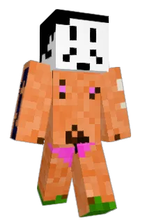 Front of Grawere's skin