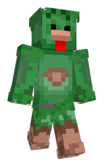Front of Minecraft skin