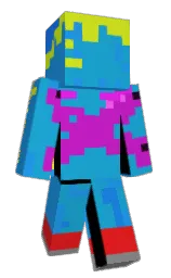 SamuelCool123's Minecraft skin wearing the 15th Anniversary cape