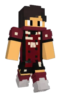 Front of Edixend's skin