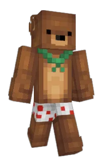 Front of Mythosaur's skin