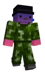 santyago0b's Minecraft skin wearing the Common cape