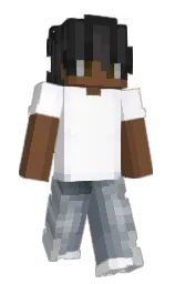 sock1es's Minecraft skin wearing the Twisted cape