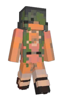 Front of buumpiy's skin