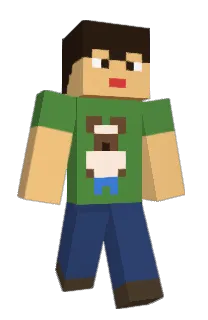 Front of Minecraft skin