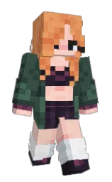 Slim Minecraft skin