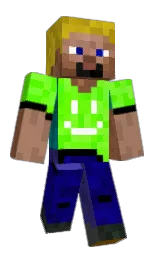 NoFresh's Minecraft skin wearing the Aurora cape