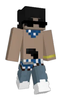 Front of Devially's skin