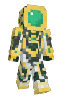 Front of OxiGun's skin