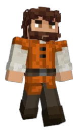 korma and cocoa bean Minecraft skin — Classic model — first worn by Grimbrok