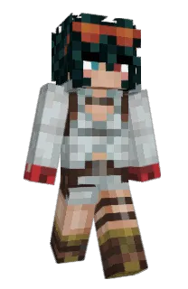 Front of Tenobu's skin