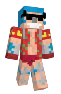 Front of Minecraft skin