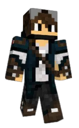 macaroni and cheese and black Minecraft skin — Classic model — first worn by Oldford_12
