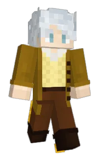Front of naiiad's skin