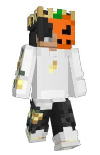 Front of 3TT3's skin