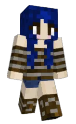 Slim Minecraft skin