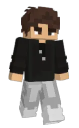 cod gray and alto Minecraft skin — Slim model — first worn by Creatzar