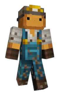 Front of Krumbld's skin