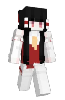 Front of flanballer's skin