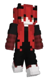 Haganori's Minecraft skin wearing the Pan cape
