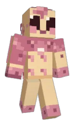 gold sand and peach Minecraft skin — Classic model
