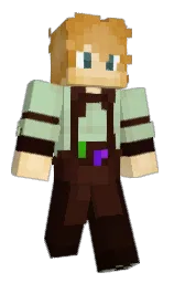 creole and pixie green Minecraft skin — Classic model — first worn by EchotheGoliath