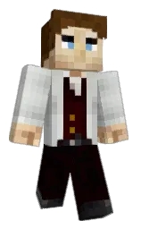Mordish's Minecraft skin wearing the Vanilla cape